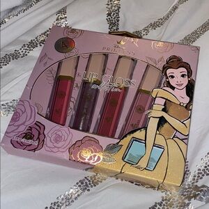 Disney Princess Lip Gloss Set - Red, Purple, Pink